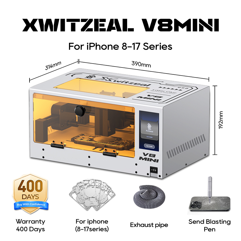 Xwitzeal ®   V8 MINI Laserlijm - Electronics Repair Services recensie en prijs