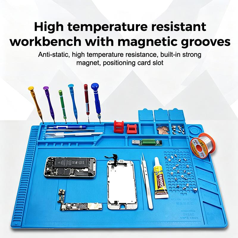 Magnetische antistatische sili - Electronics Repair Workbench recensie en prijs