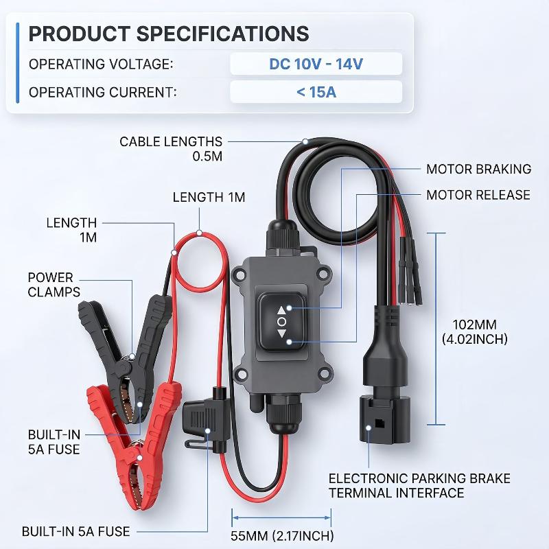 Professioneel 12V auto EPB rem - Electronics Repair Garage recensie en prijs