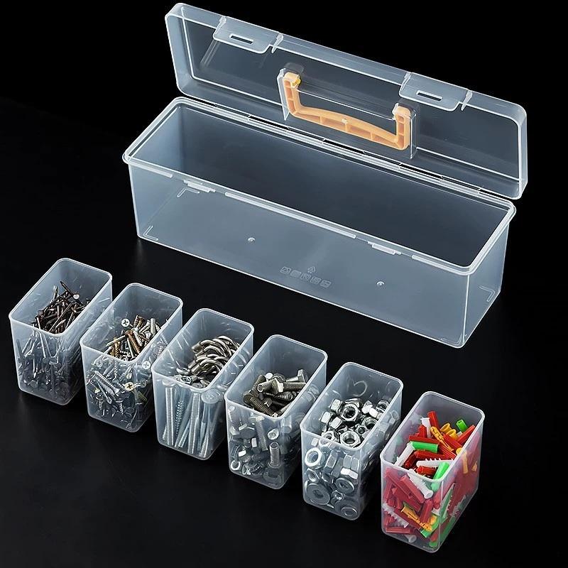 7-delige transparante opbergbo - Electronics Repair Garage recensie en prijs